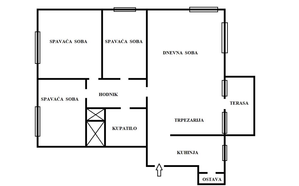 Blok 34; Narodnih Heroja, 3.5, 86m2, 1/6, Lux, uknjižen