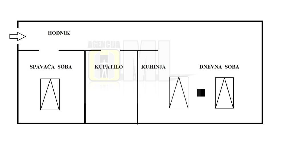 Konjarnik, Ustanička, 1.5, 45m2, PTK, 7/7,uknjižen