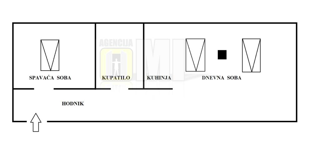 Konjarnik, Ustanička, 2.0, 51m2, PTK, 7/7,uknjižen